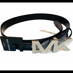 Michael Kors MK Men’s Black Belt NWT